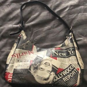 Vintage short Marilyn Monroe purse